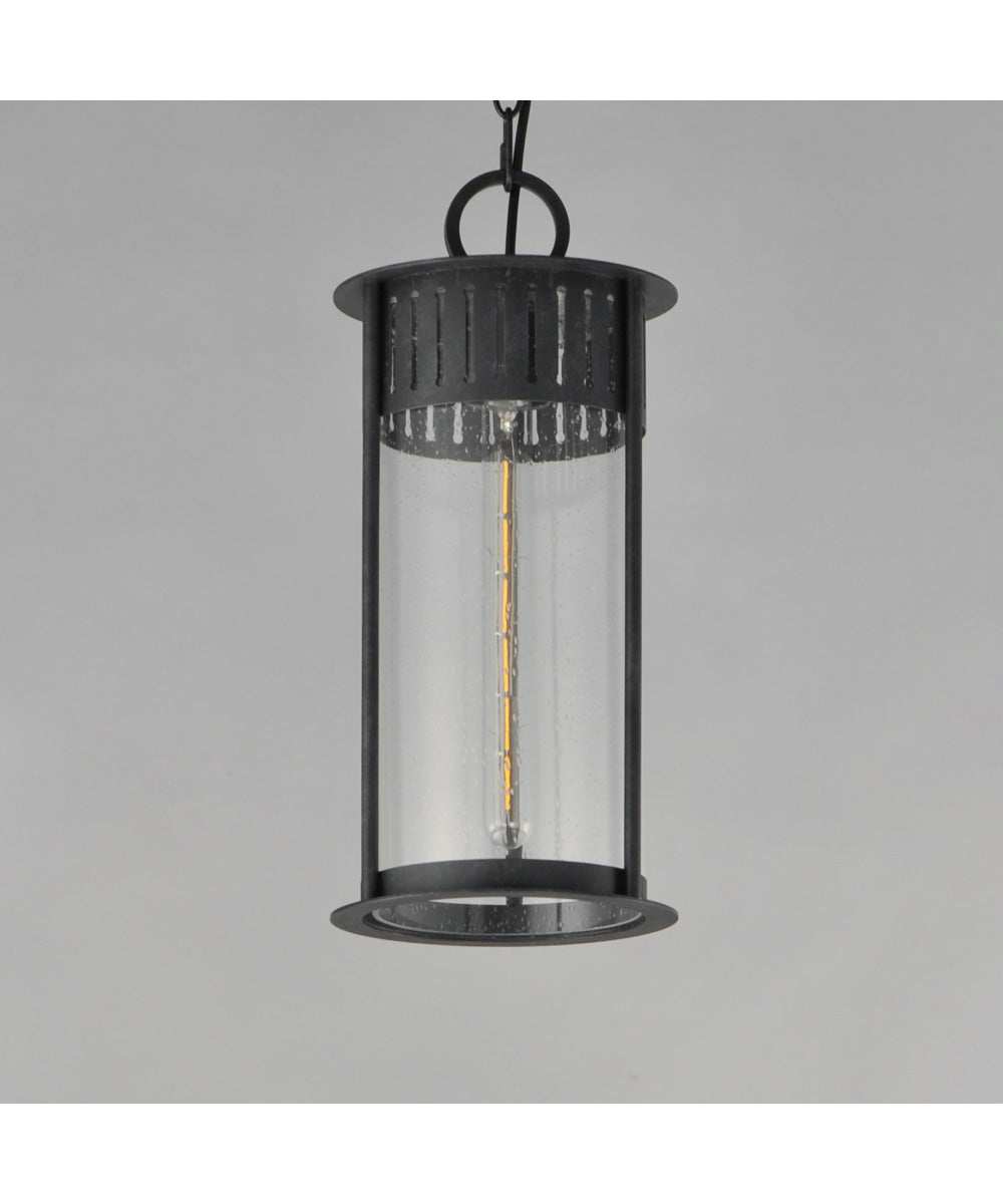 Windsor 1-Light Outdoor Pendant Black Patina