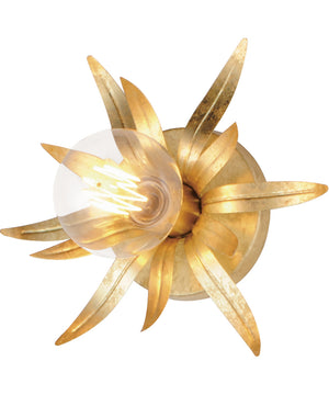 Paloma 1-Light Sconce Gold Leaf