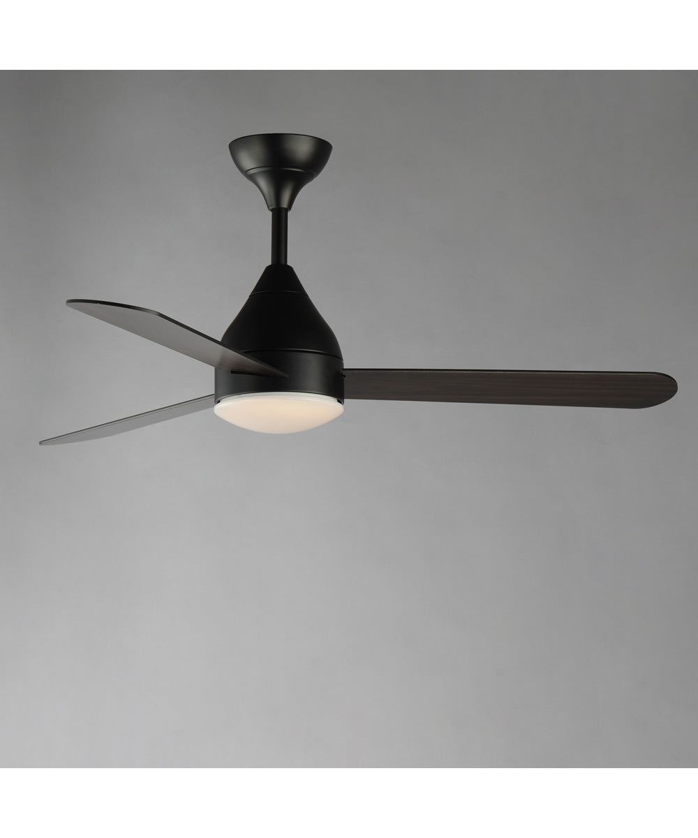 Selene 52 inch 3-Blade Fan With LED Light Kit Black