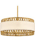 Kate Large 5-light Pendant Brushed Gold