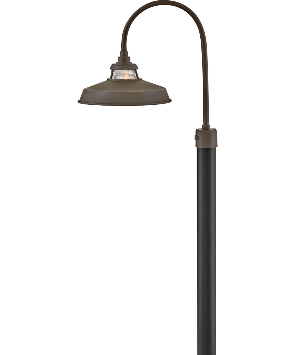 Troyer 1-Light Medium Post Mount Lantern in Oil Rubbed Bronze