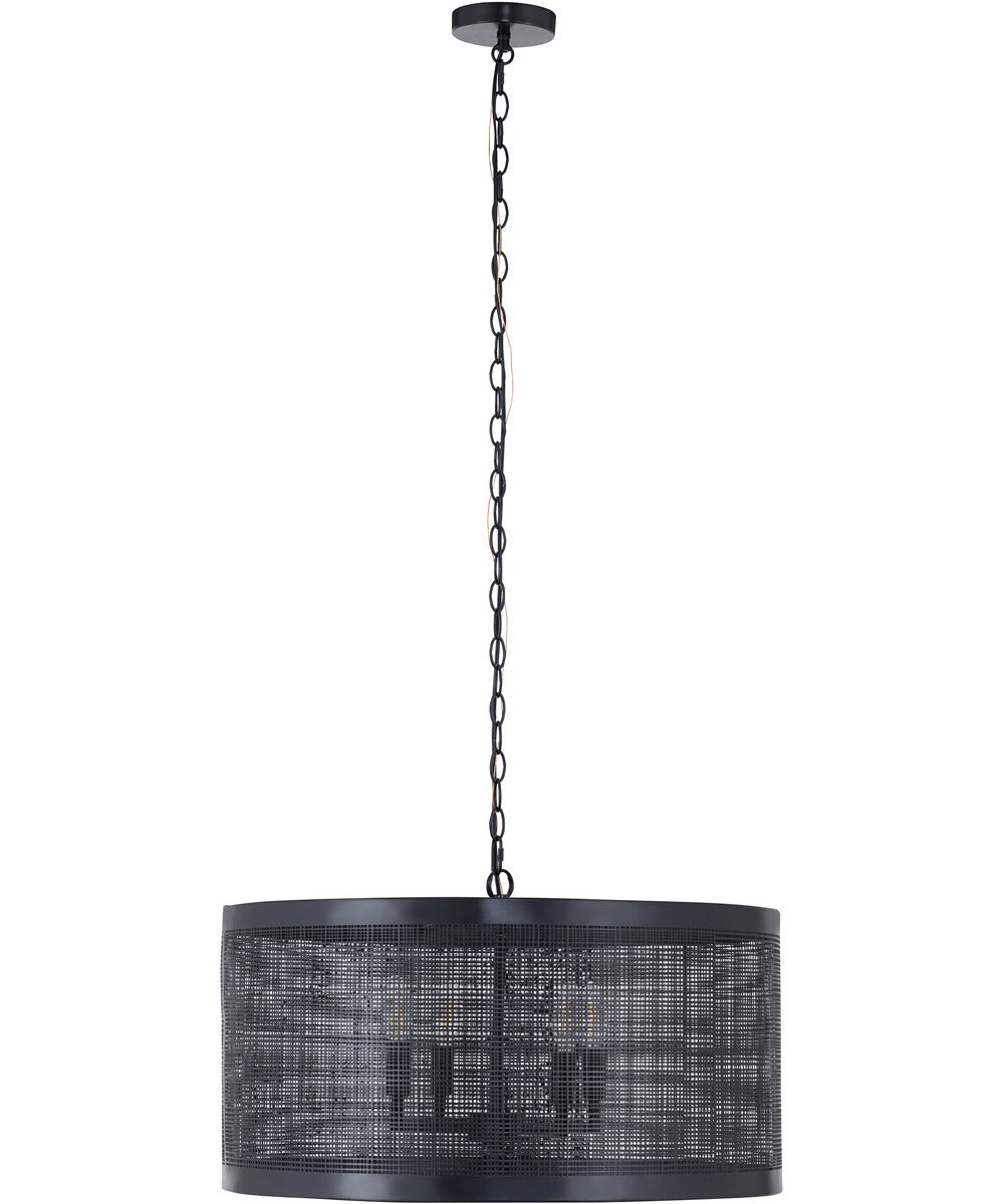 Hatcher 24 inch 4-Light Pendant Black