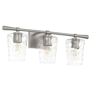 Goodwin 3-light Bath Vanity Light Satin Nickel