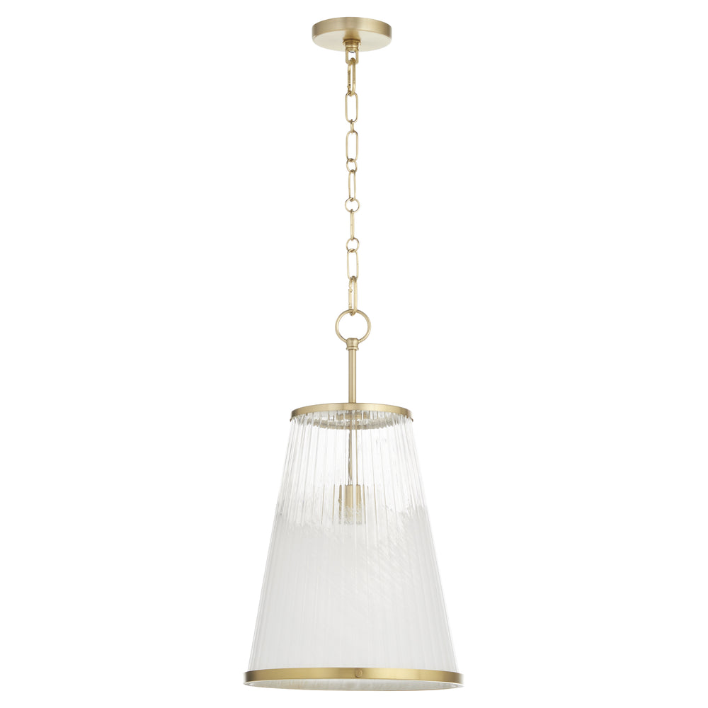 Providence 1-light Pendant Aged Brass