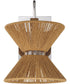 Serena 1-Light Lighting Chrome/Walnut