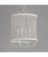 Cestino 19 inch Pendant Weathered White