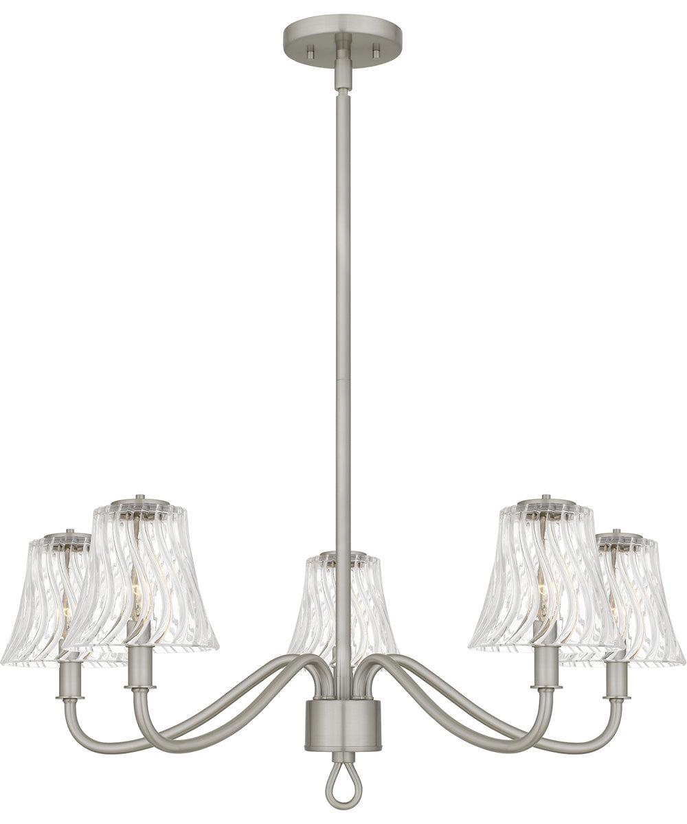 McKinney 5-light Chandelier Brushed Nickel