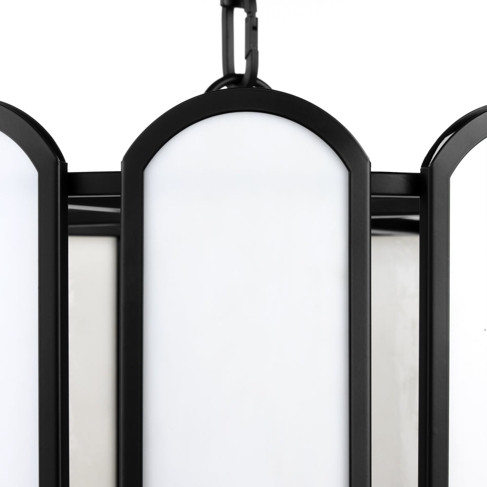 Belleview 4-light Pendant Matte Black