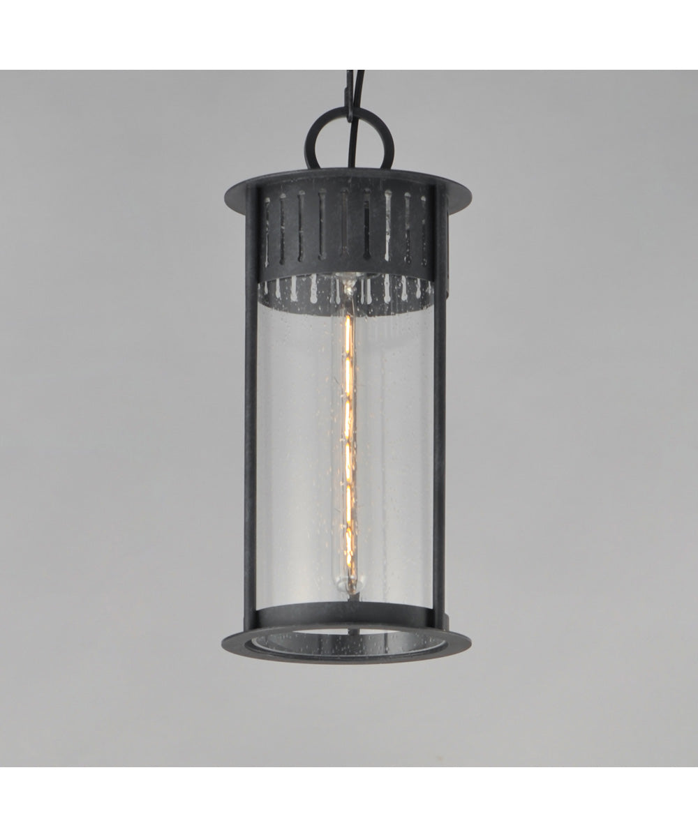 Windsor 1-Light Outdoor Pendant Black Patina