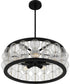 Terrarock Large 5-light Pendant Matte Black