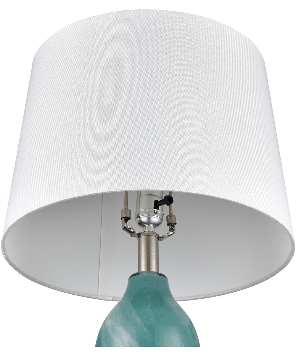 Lyric 25'' High 2-Light Table Lamp - Set of 2 Green