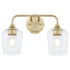 Raymond Bath Vanity Light Aged Brass