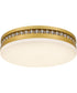 Quoizel Flush Mount Medium Flush Mount Brushed Gold