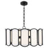 Belleview 5-light Pendant Matte Black