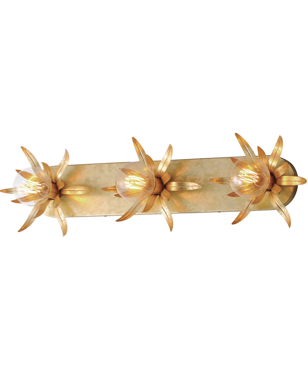 Paloma 3-Light Sconce Gold Leaf