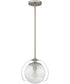 Quoizel Piccolo Pendant Small 1-light Mini Pendant Brushed Nickel