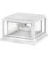 Republic 2-Light Small Pier Mount Lantern in Textured White