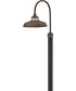 Troyer 1-Light Medium Post Mount Lantern in Oil Rubbed Bronze