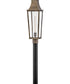 Georgetown 1-Light Large Post Top Lantern in Burnished Bronze