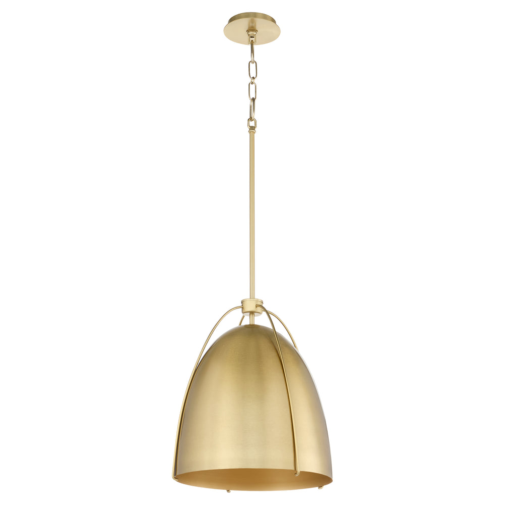 Jamie 3-light Pendant Aged Brass