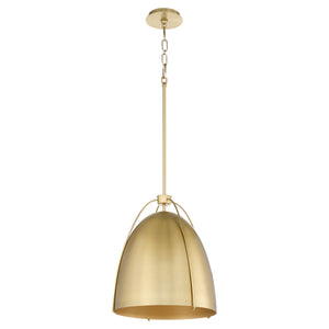 Jamie 3-light Pendant Aged Brass