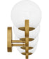 Spherical Extra Large 4-light Bath Light Aged Brass