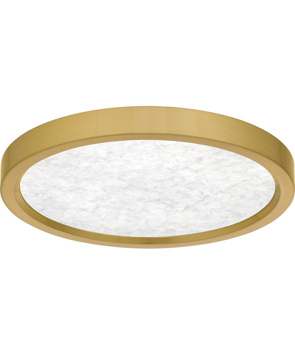 Outskirts Small Flush Mount Brushed Gold