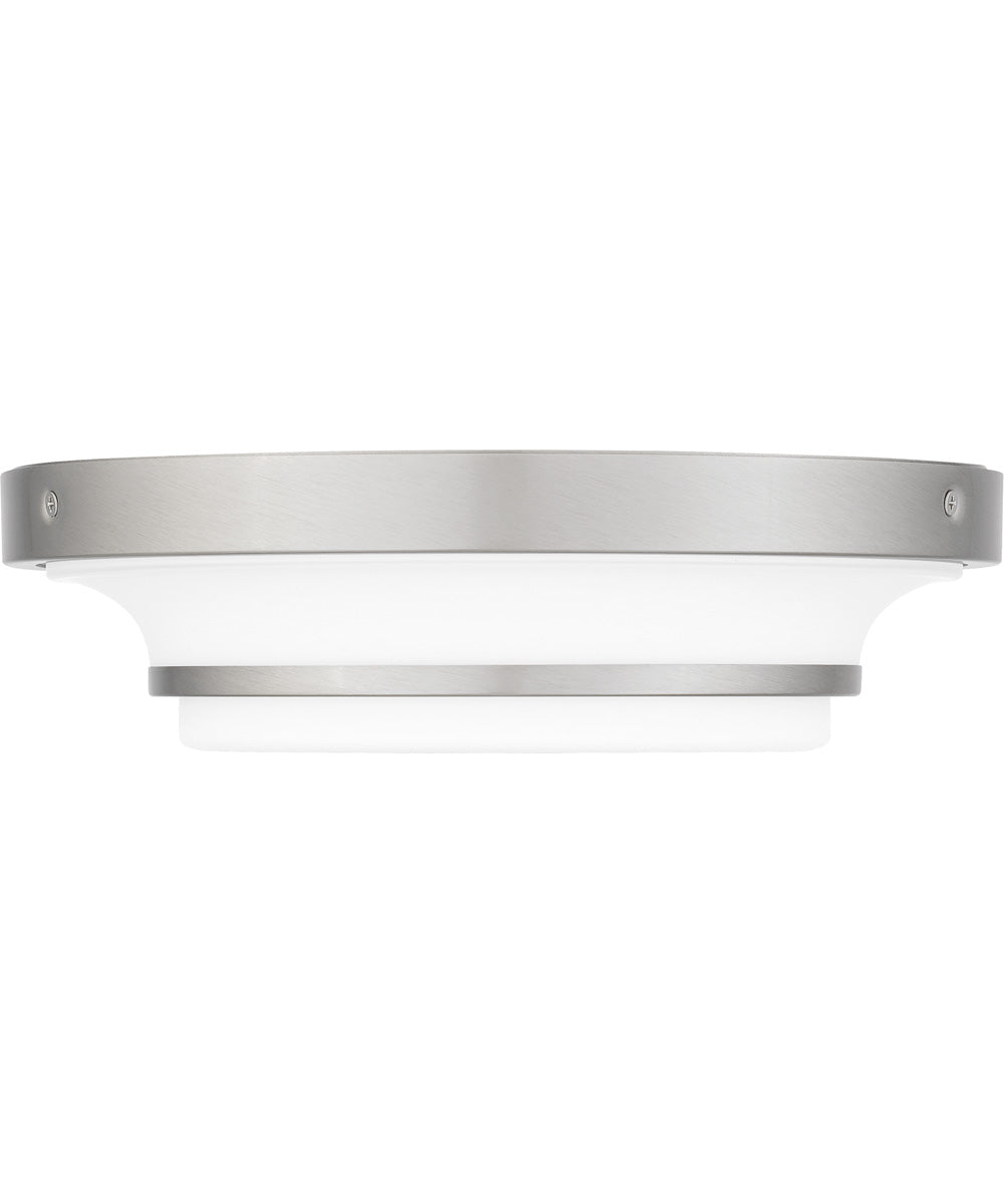 Cromwell Small Flush Mount Brushed Nickel