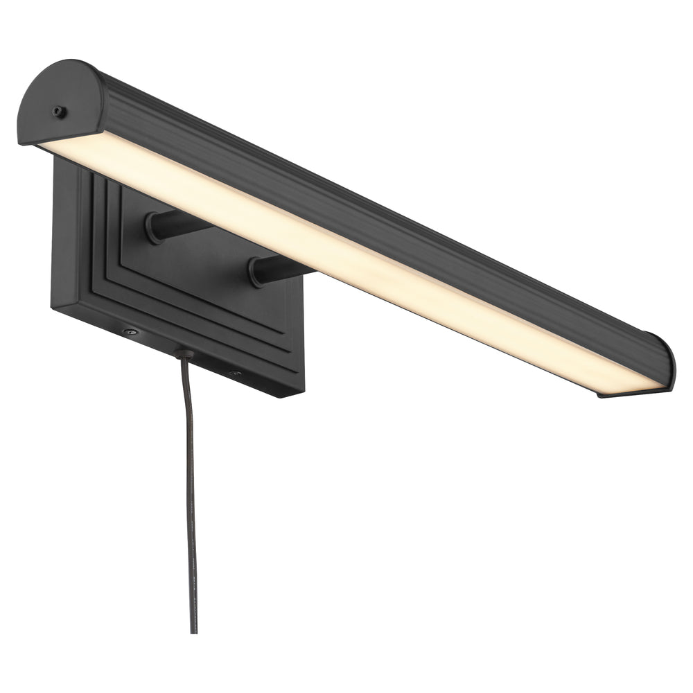 Sunset 2-light Wall Mount Light Fixture Matte Black