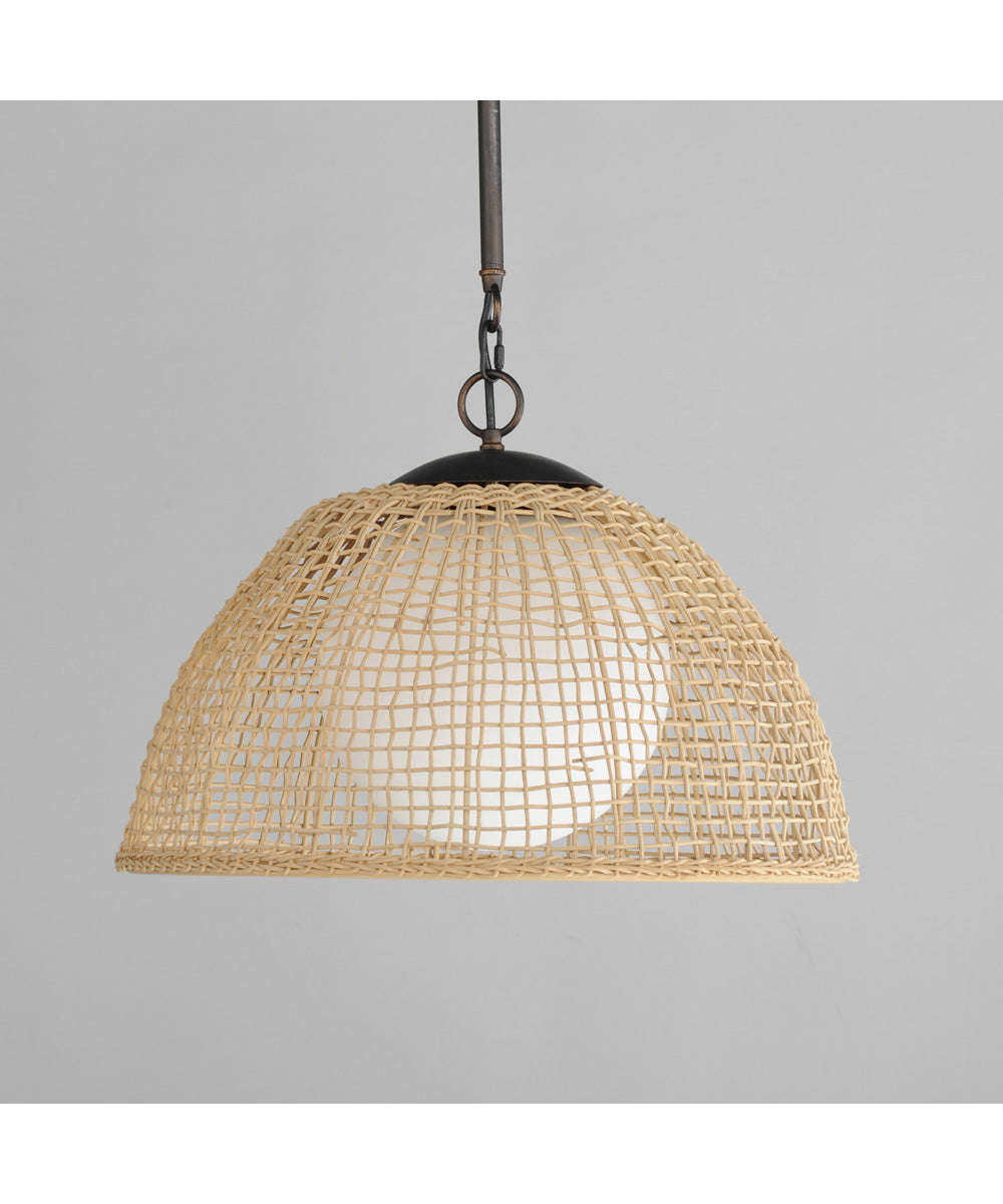 Cestino 1-Light Pendant Antique Bronze