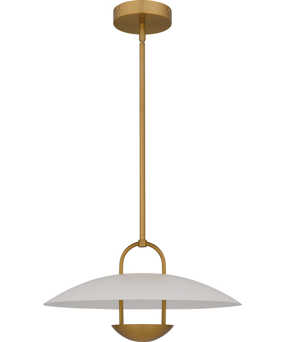 Bingham Large Pendant Brushed Gold