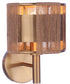 Kensey 1-Light Lighting Satin Brass