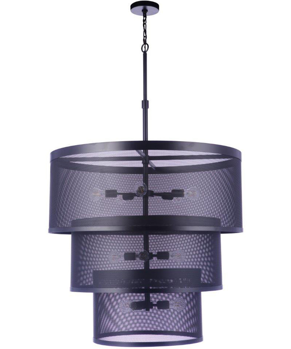 Mesh 12-Light Lighting Flat Black