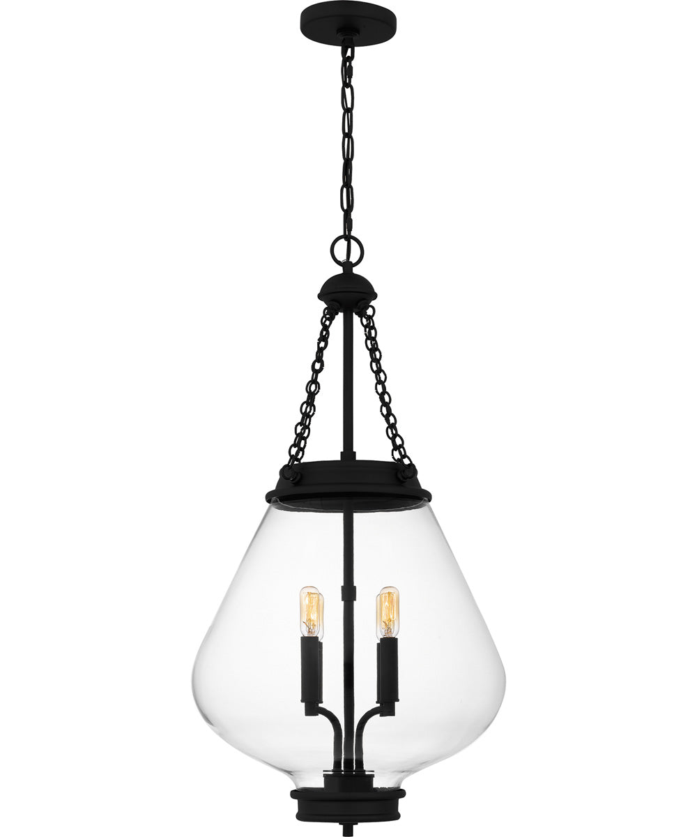 Quoizel Pendant 4-light Pendant Matte Black