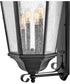 Edgewater 4-Light Extra Large Wall Mount Lantern in Black