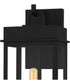 Carmen Small 1-light Outdoor Wall Light Matte Black