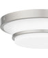 Cromwell Small Flush Mount Brushed Nickel