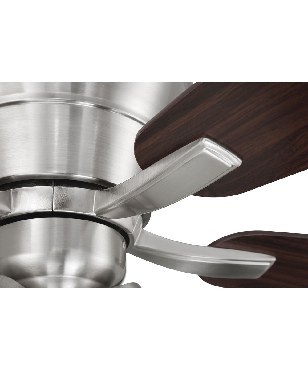 Wheeler 52 3-Light  3-Light Fan Brushed Polished Nickel