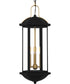 Crestfield Large 3-light Outdoor Pendant Light Matte Black