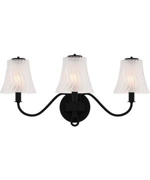 McKinney 3-light Bath Light Matte Black