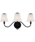 McKinney 3-light Bath Light Matte Black