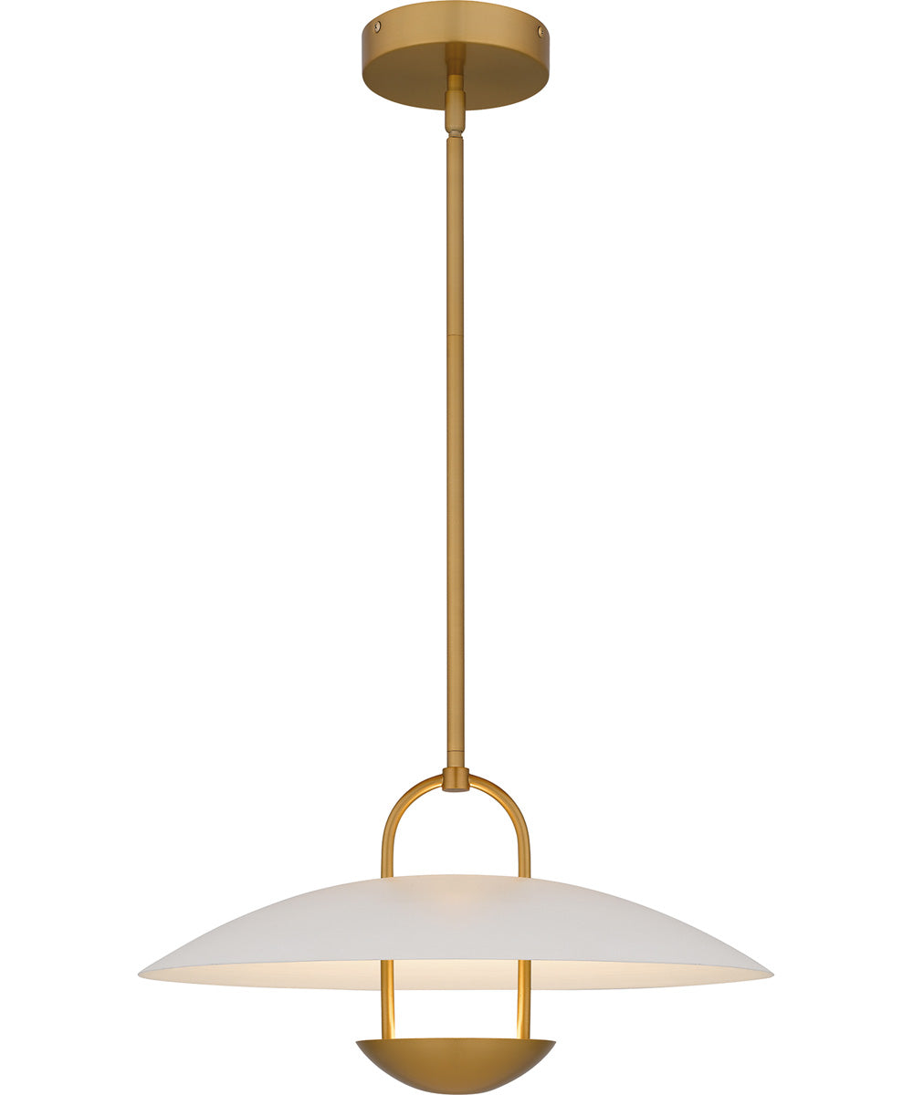 Bingham Large Pendant Brushed Gold