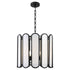 Belleview 4-light Pendant Matte Black