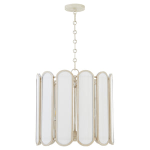 Belleview 4-light Pendant Washed Oak