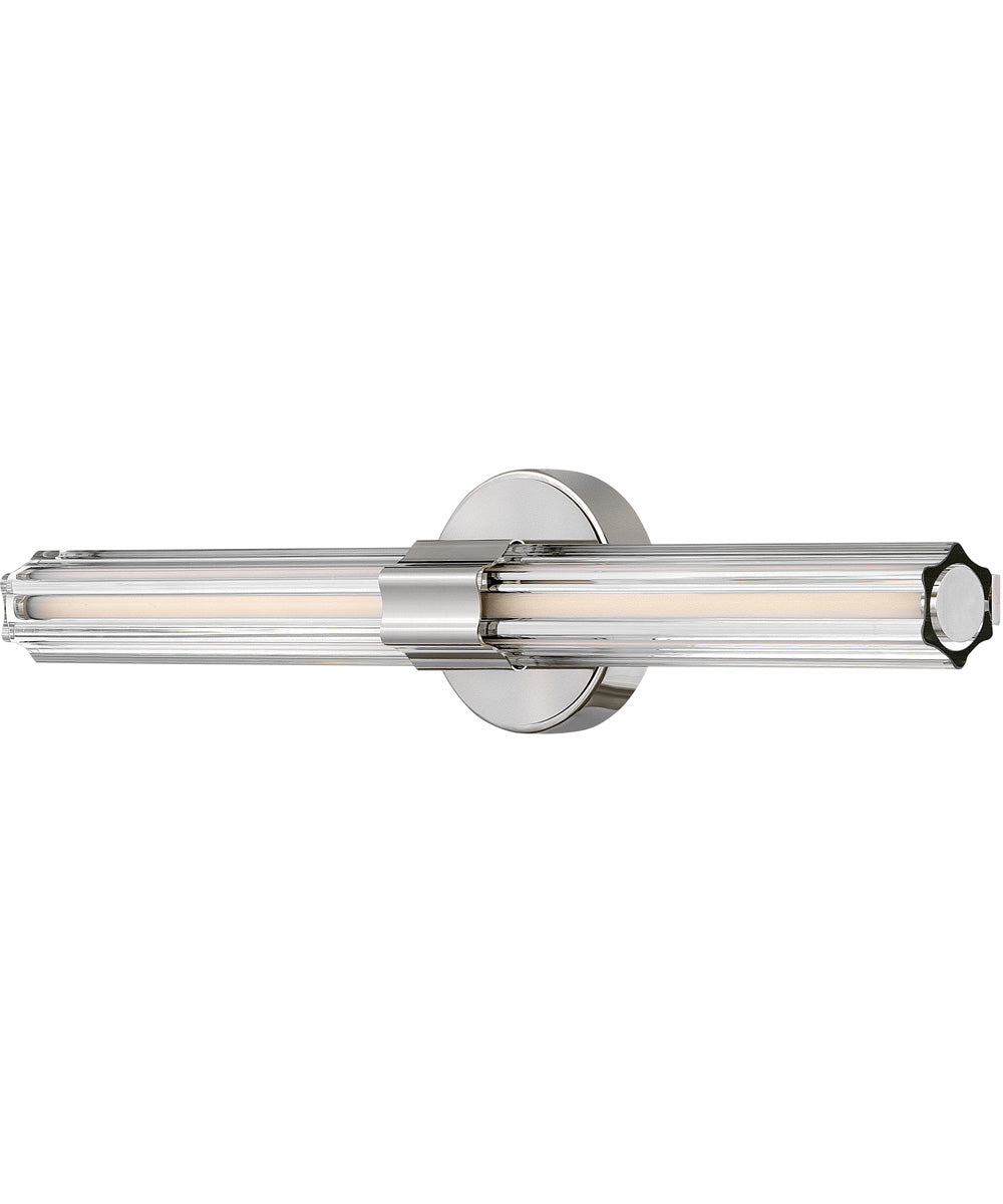 Georgette LED-Light Medium LED Vanity in Polished Nickel