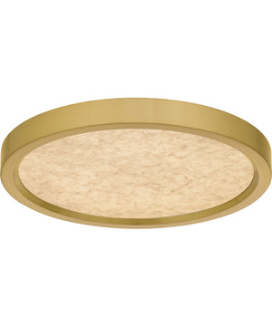 Outskirts Small Flush Mount Brushed Gold