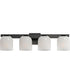 Scoop 4-Light Bath Vanity Black