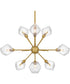 Salvador 9-light Chandelier Brushed Gold