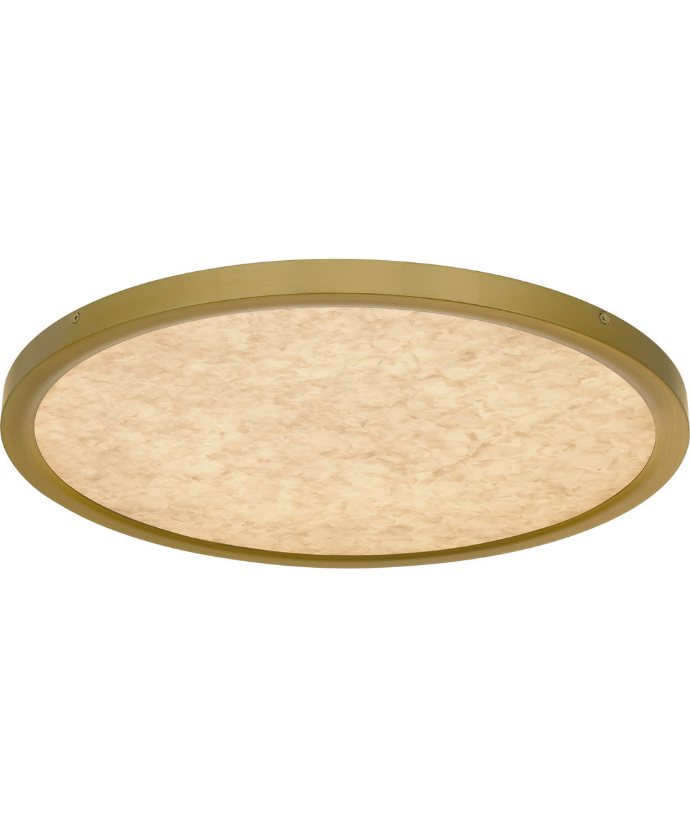 Outskirts Large Flush Mount Brushed Gold