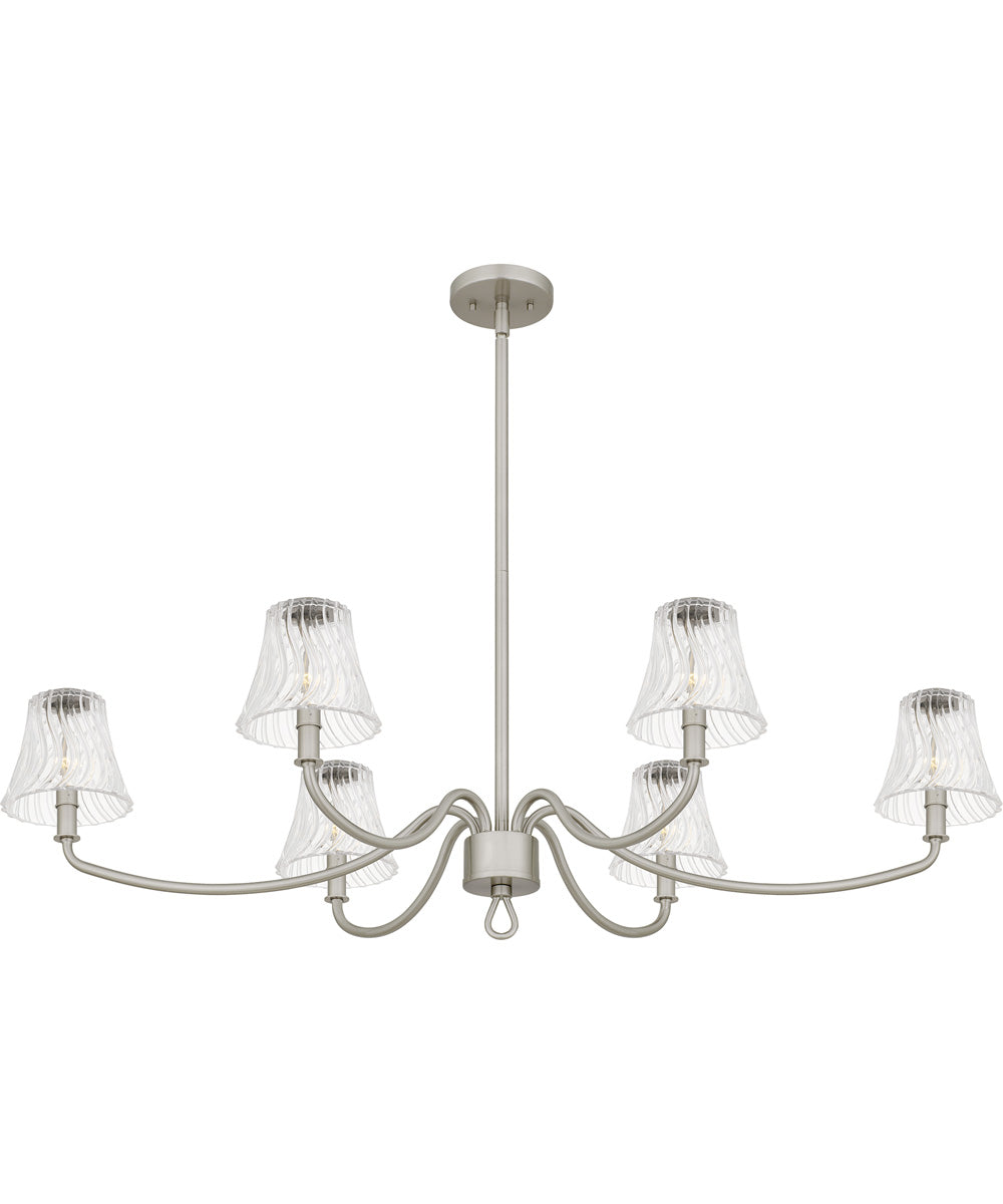 McKinney Medium 6-light Island Light Brushed Nickel